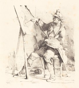 Skiltmaleren av Nicolas Toussaint Charlet