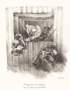 Vinnere og tapere, all mat for djevelen (The Vanquishers and the Vanquished, All Food for the Devil) av Nicolas Toussaint Charlet
