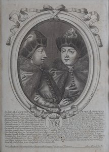 Tsarene Ivan Aleksijevitsj og Peter Aleksijevitsj fra Russland