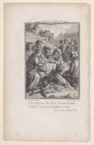 Canto 39, rom 57, fra Orlando Furioso, 1774., 1774.