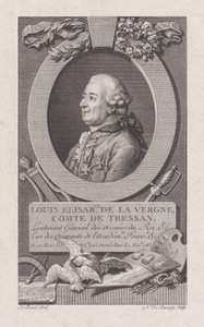Portrett av Louis Elisabeth de La Vergne, Comte de Tressan, 1783-92., 1783-92.