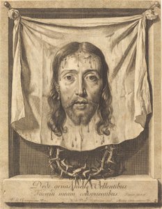Sløret til Saint Veronica av Nicolas de Plattemontagne after Philippe