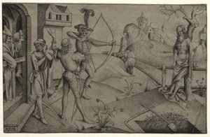The Kings Sons Shooting on their Dead Fathers Body, 1495-1504.