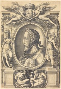 Henri II, konge av Frankrike av Nicolaus Beatrizet