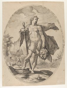 David fra Heroes and Heroines of the Old Testament, ca. 1597., ca. 1597. av Nicolaus Braeu