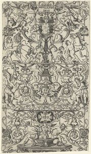 Fragment av ornamentpanel med Mars Ornamentpaneler (serietittel)