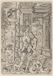 Saint George av Nicoletto da Modena