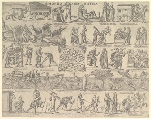 Verden snudde opp ned Verden snudde opp ned, 1552-79. av Nicolo Nelli