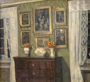 Et interiør av Niels Holsoe