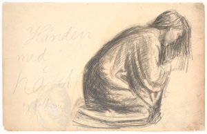 Knelende Mary av Niels Larsen Stevns