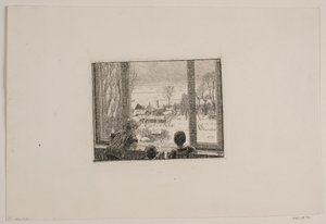 Barna ved vinduet av Niels Skovgaard