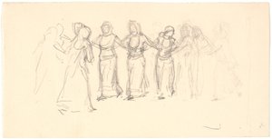 Dansende greske kvinner av Niels Skovgaard