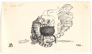 Den tykke katten av Niels Skovgaard