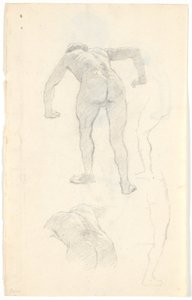 Modellstudie av Niels Skovgaard