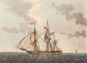 Et barkskip søker havn