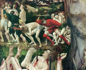 The Martyrdom of the Ten Thousand paneldetalj fra 197672