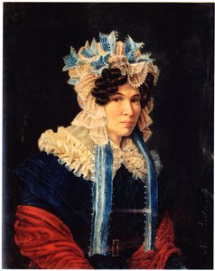Portrett av Lyubov Ivanovna Stepovaya 1783-1858, 1927 av Nikolai Alexandrovich Bestuzhev