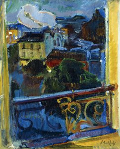 Paris, Montparnasse om natten, ca. 1905 (olje på lerret)