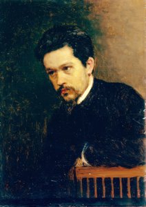 Selvportrett av Nikolai Alexandrovich Yaroshenko