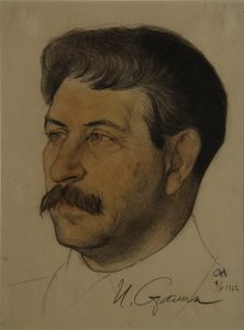 Portrett av Joseph Stalin 1879-1953, 1922