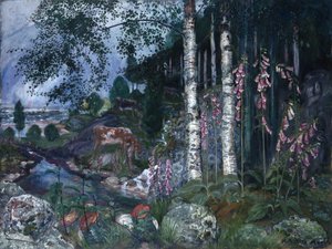 Revehansker av Nikolai Astrup