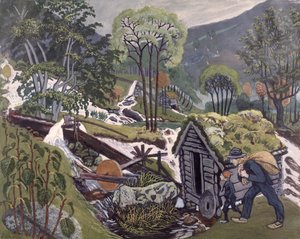 Kvennagong water av Nikolai Astrup