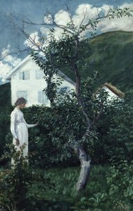 Siste sommerdager, ca. 1911 (olje på lerret) av Nikolai Astrup