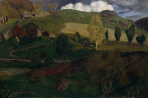 Vårkveld av Nikolai Astrup