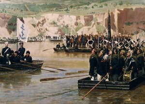 Russerne krysset Donau ved Svishtov i juni 1877, 1870-årene