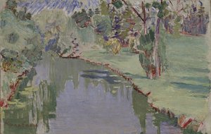 Ved Slavyanka-elven, 1909