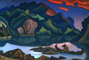 Skjult skatt, 1947 av Nikolai Konstantinowitsch Roerich