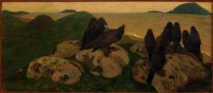N.K. Roerich, The Doom Threatening av Nikolai Konstantinowitsch Roerich