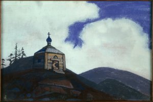 N.K. Roerich, kapellet til St. Sergius av Radonezh av Nikolai Konstantinowitsch Roerich