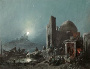 En scene fra livet i Sentral-Asia', 1887.