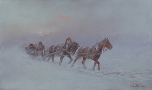 Snøstorm, 1901