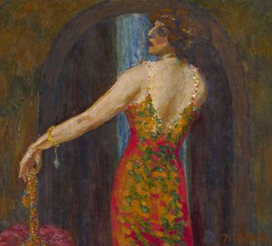 Portrett av Evfimia Nosova, født Ryabushinskaya 1881-1960