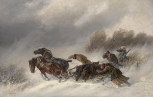 Tilbake fra en bjørnejakt, 1881
