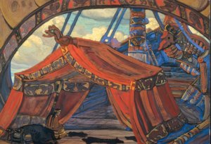 Wagner, Tristan / Roerichs scene av Nikolai Konstantinowitsch Roerich