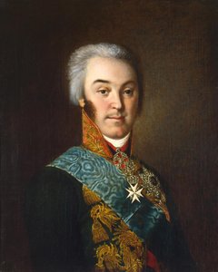 Portrett av grev Nikolai Petrovich Sheremetev 1751-1809, 1800-tallet