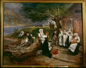 På kirkens grunn av Nils Bergslien