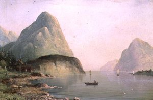 En fjordscene