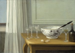 Stilleben med en slagskål av Nils Schillmark