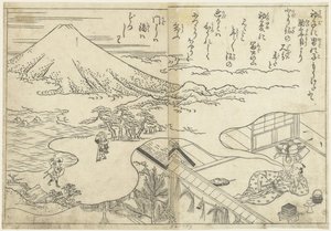 Drømmer om Fuji av Nishikawa Sukenobu (attributed to)