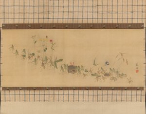 Procession of Insects, 1800-tallet. av Nishiyama Kan