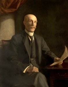 Sir John T. McCraith, JP (olje på lerret)