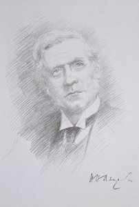 Portrett av Herbert Henry Asquith (1881-1947), fra et album på Entente Cordiale, 1909