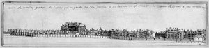 Montagu House, ca. 1700 (penn og blekk)