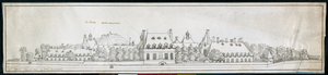 St Louis Hospital, ca. 1677 (penn og blekk på papir)