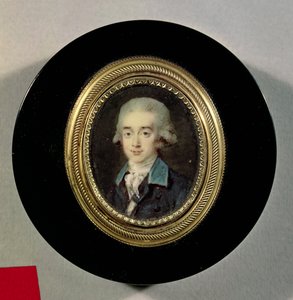 Portrettminiatyr av grev Hans Axel von Fersen (1755-1810)