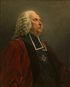 Portrett av forfatteren Louis-Sébastien Mercier 1740-1814, ca. 1763.